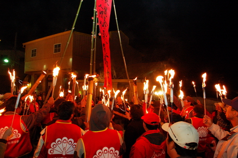 2007清境火把節，居民團結總動員